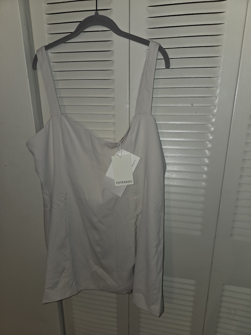 Peppermayo Matchpoint Mini Dress - Ivory